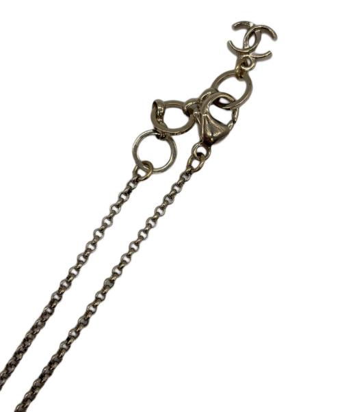 CHANEL（シャネル）CHANEL (シャネル) パヒュームボトルモチーフネックレス ブラック×ゴールドの古着・服飾アイテム