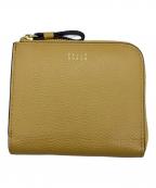 PELLE BORSAペレボルサ）の古着「2つ折り財布」｜ベージュ