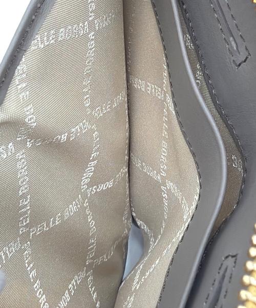 PELLE BORSA（ペレボルサ）PELLE BORSA (ペレボルサ) 2つ折り財布 ベージュの古着・服飾アイテム