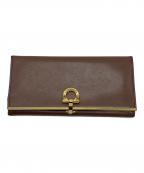 ）の古着「長財布」｜ベージュ