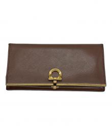 Salvatore Ferragamo（サルヴァトーレ フェラガモ）の古着「長財布」｜ベージュ