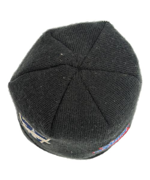 New Era（ニューエラ）New Era (ニューエラ) Supreme (シュプリーム) ニット帽 ブラックの古着・服飾アイテム
