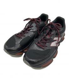 NEW BALANCE（ニューバランス）の古着「ローカットスニーカー」｜ブラック×レッド