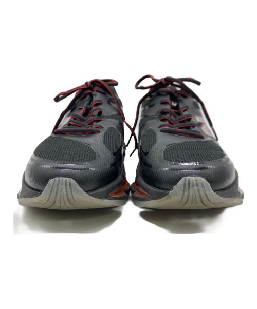 NEW BALANCE（ニューバランス）NEW BALANCE (ニューバランス) ローカットスニーカー ブラック×レッド サイズ:29cmの古着・服飾アイテム