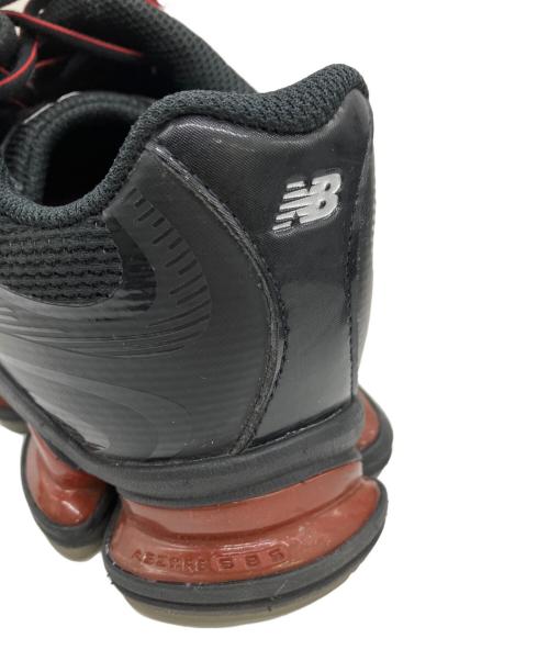 NEW BALANCE（ニューバランス）NEW BALANCE (ニューバランス) ローカットスニーカー ブラック×レッド サイズ:29cmの古着・服飾アイテム