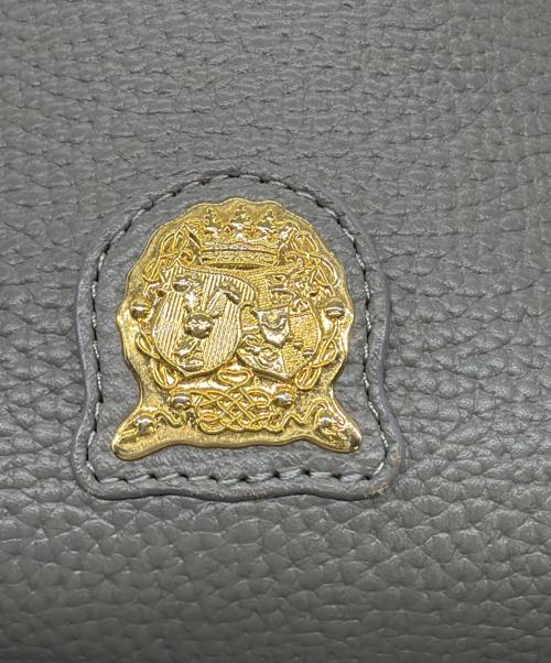 A.D.M.J.（エーディーエムジェイ）A.D.M.J. (エーディーエムジェイ) 2WAYバッグ グレー×グリーンの古着・服飾アイテム