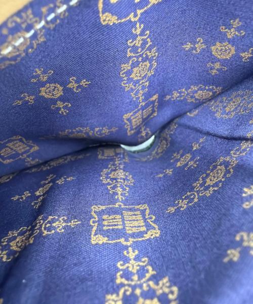 ANNA SUI（アナスイ）ANNA SUI (アナスイ) 2つ折り財布 グリーン×ベージュの古着・服飾アイテム