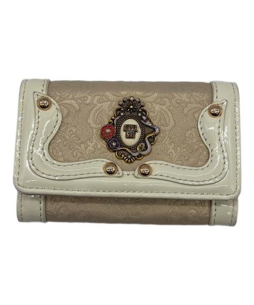 ANNA SUI（アナスイ）ANNA SUI (アナスイ) キーケース ベージュの古着・服飾アイテム