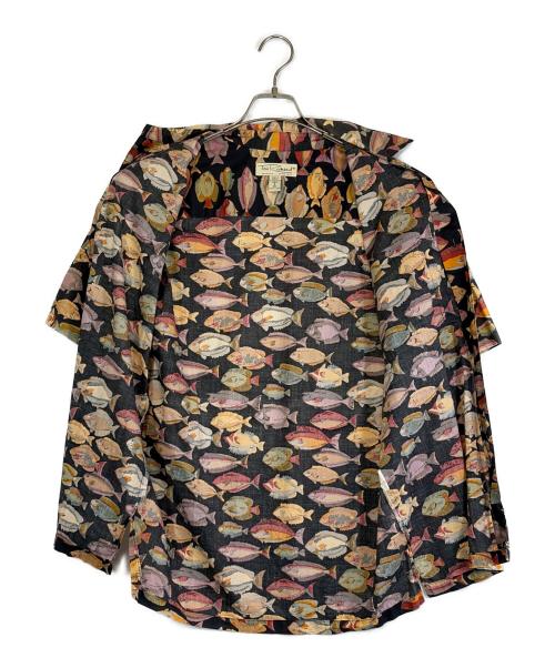 TORI RICHARD（トリリチャード）tori richard (トリリチャード) 半袖シャツ ブラック サイズ:SIZE Sの古着・服飾アイテム