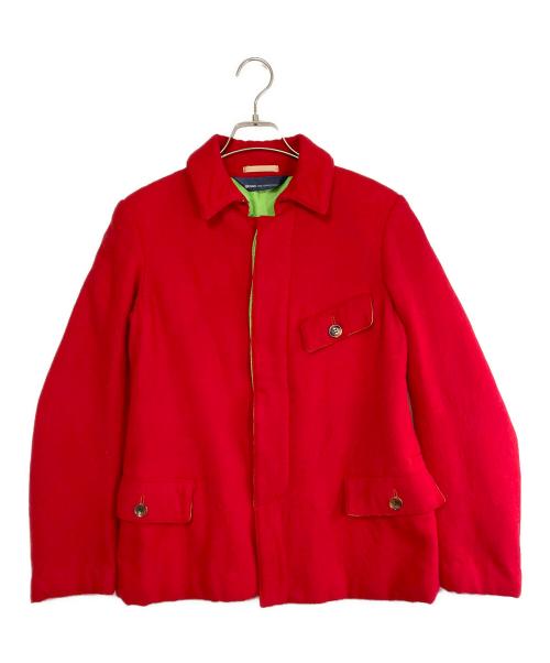 COMME des GARCONS（コムデギャルソン）COMME des GARCONS (コムデギャルソン) ウールコート レッド サイズ:不明の古着・服飾アイテム