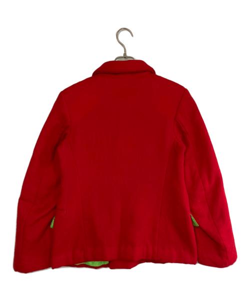 COMME des GARCONS（コムデギャルソン）COMME des GARCONS (コムデギャルソン) ウールコート レッド サイズ:不明の古着・服飾アイテム