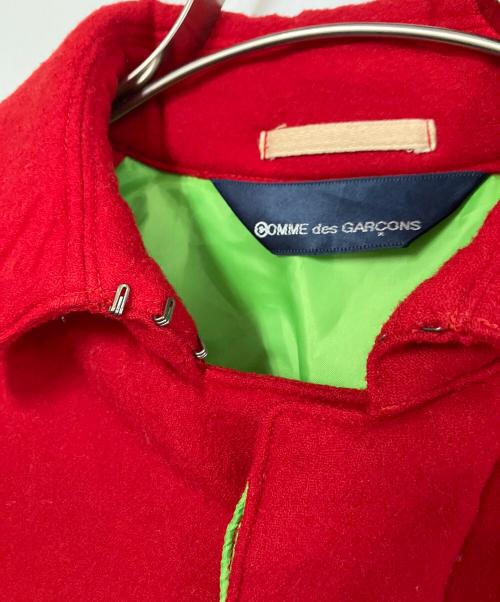 COMME des GARCONS（コムデギャルソン）COMME des GARCONS (コムデギャルソン) ウールコート レッド サイズ:不明の古着・服飾アイテム