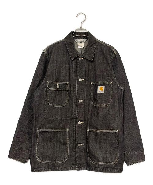 CarHartt（カーハート）CarHartt (カーハート) デニムカバーオール ブラック サイズ:SIZE Mの古着・服飾アイテム