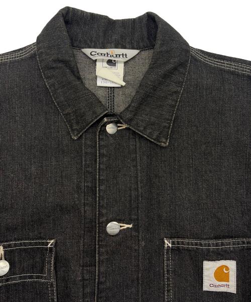 CarHartt（カーハート）CarHartt (カーハート) デニムカバーオール ブラック サイズ:SIZE Mの古着・服飾アイテム