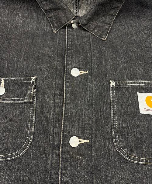 CarHartt（カーハート）CarHartt (カーハート) デニムカバーオール ブラック サイズ:SIZE Mの古着・服飾アイテム