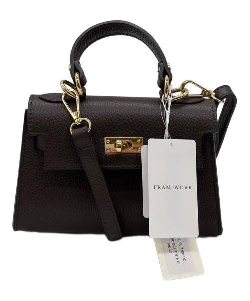 AULENTTI（オウレンティ）AULENTTI (オウレンティ) ショルダーバッグ ブラウン 未使用品の古着・服飾アイテム