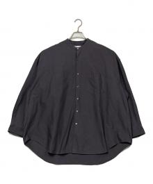 Graphpaper（グラフペーパー）の古着「長袖シャツ」｜ネイビー