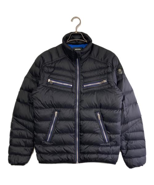 DIESEL（ディーゼル）DIESEL (ディーゼル) ダウンジャケット ブラック サイズ:Lの古着・服飾アイテム