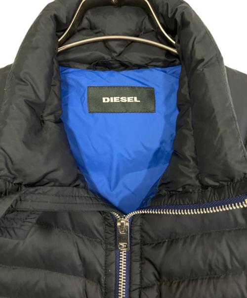 DIESEL（ディーゼル）DIESEL (ディーゼル) ダウンジャケット ブラック サイズ:Lの古着・服飾アイテム