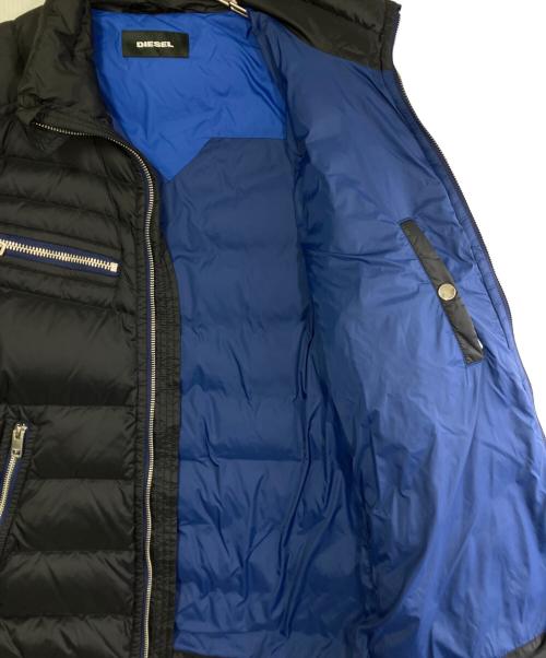 DIESEL（ディーゼル）DIESEL (ディーゼル) ダウンジャケット ブラック サイズ:Lの古着・服飾アイテム