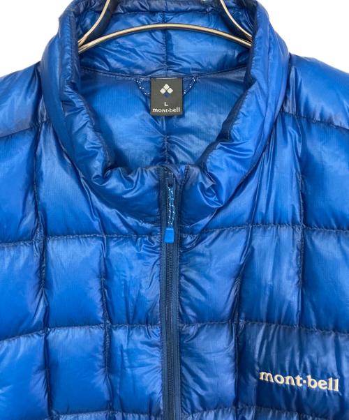 mont-bell（モンベル）mont-bell (モンベル) ダウンジャケット ブルー サイズ:Lの古着・服飾アイテム