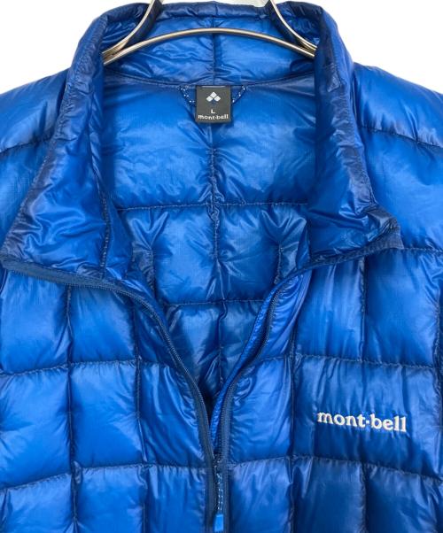 mont-bell（モンベル）mont-bell (モンベル) ダウンジャケット ブルー サイズ:Lの古着・服飾アイテム