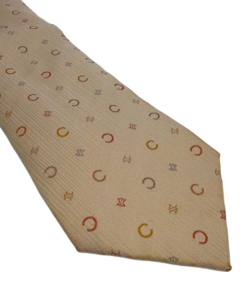 CELINE（セリーヌ）CELINE (セリーヌ) ネクタイ イエロー サイズ:不明の古着・服飾アイテム