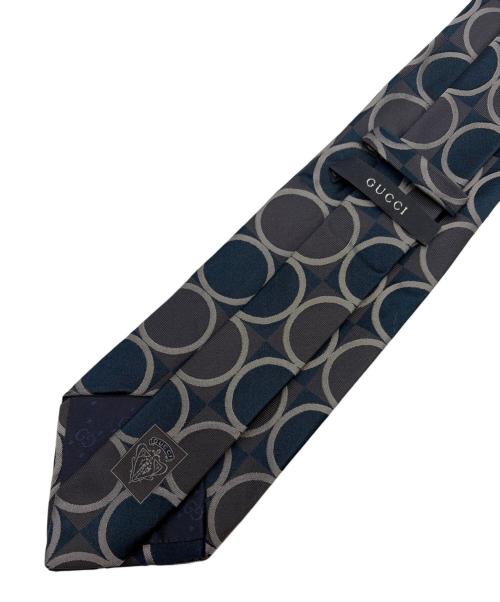 GUCCI（グッチ）GUCCI (グッチ) ネクタイ ネイビー サイズ:不明の古着・服飾アイテム
