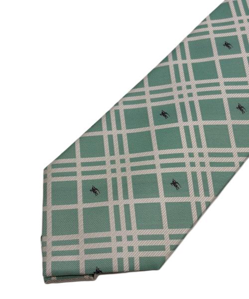 BURBERRY LONDON（バーバリーロンドン）BURBERRY LONDON (バーバリーロンドン) ネクタイ グリーン サイズ:不明 未使用品の古着・服飾アイテム