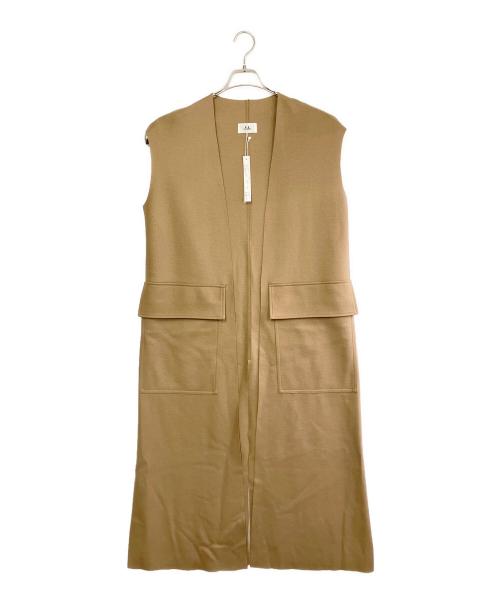 M/M ATTACHMENT（エムエムアタッチメント）M/M ATTACHMENT (エムエムアタッチメント) ロングジレ ブラウン サイズ:SIZE 2 未使用品の古着・服飾アイテム
