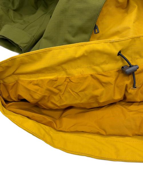 Patagonia（パタゴニア）Patagonia (パタゴニア) スノーショーットジャケット イエロー×グリーン サイズ:SIZE Mの古着・服飾アイテム