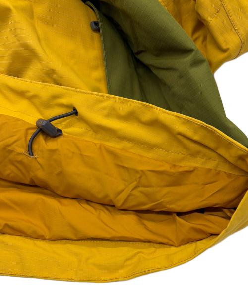 Patagonia（パタゴニア）Patagonia (パタゴニア) スノーショーットジャケット イエロー×グリーン サイズ:SIZE Mの古着・服飾アイテム