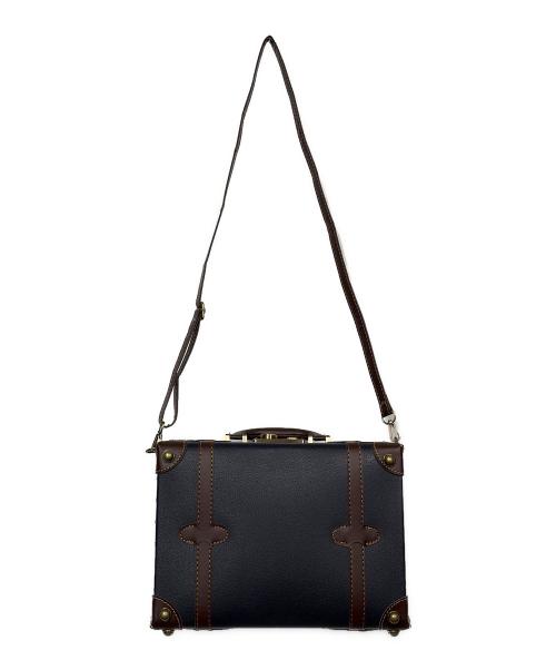 龍屋半左衛門（タツヤハンザエモン）龍屋半左衛門 (タツヤハンザエモン) ミニトランク ネイビーの古着・服飾アイテム