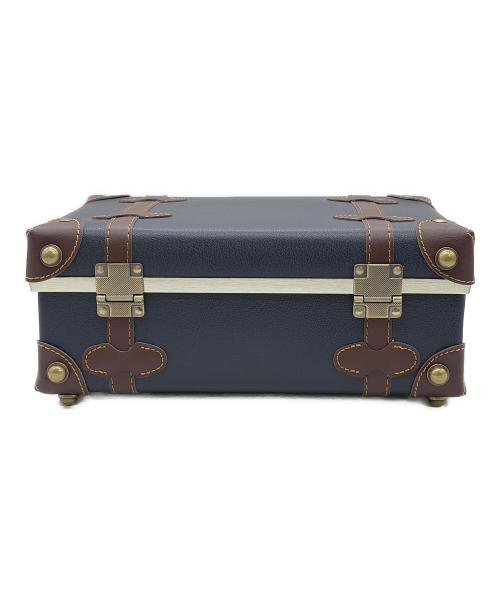 龍屋半左衛門（タツヤハンザエモン）龍屋半左衛門 (タツヤハンザエモン) ミニトランク ネイビーの古着・服飾アイテム