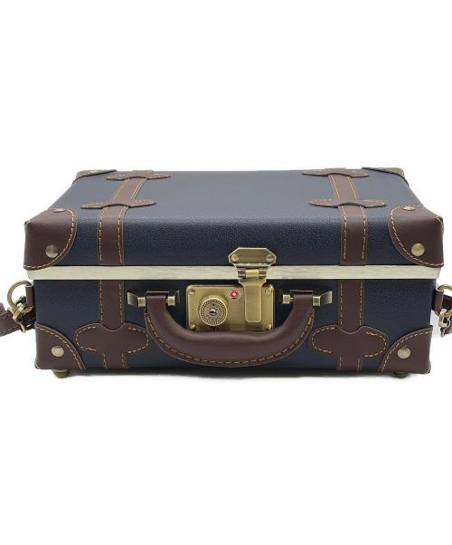 龍屋半左衛門（タツヤハンザエモン）龍屋半左衛門 (タツヤハンザエモン) ミニトランク ネイビーの古着・服飾アイテム