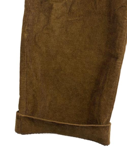 PORT BY ARK（ポートバイアーク）PORT BY ARK (ポートバイアーク) Corduroy Curve Trousers ブラウン サイズ:SIZE 1（S）の古着・服飾アイテム