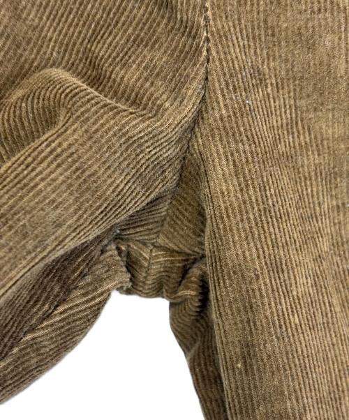 PORT BY ARK（ポートバイアーク）PORT BY ARK (ポートバイアーク) Corduroy Curve Trousers ブラウン サイズ:SIZE 1（S）の古着・服飾アイテム