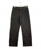 PORT BY ARKポートバイアーク）の古着「Corduroy Curve Trousers」｜グレー