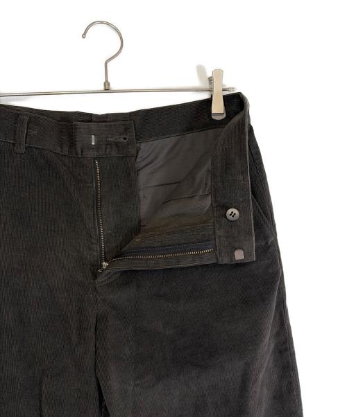 PORT BY ARK（ポートバイアーク）PORT BY ARK (ポートバイアーク) Corduroy Curve Trousers グレー サイズ:SIZE 2（M)の古着・服飾アイテム