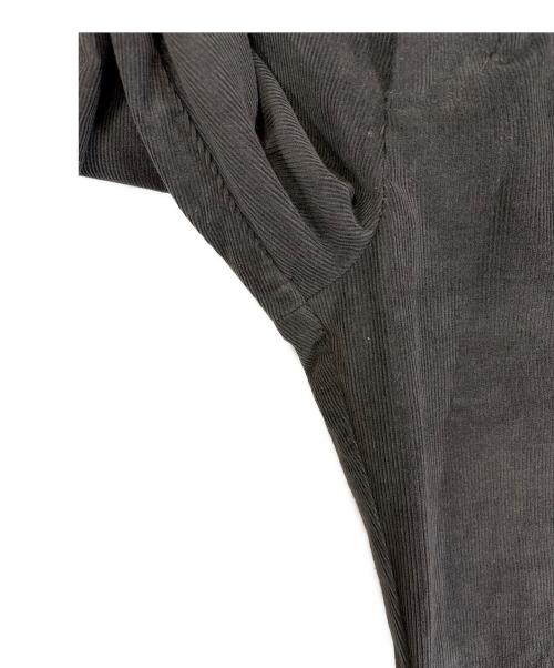 PORT BY ARK（ポートバイアーク）PORT BY ARK (ポートバイアーク) Corduroy Curve Trousers グレー サイズ:SIZE 2（M)の古着・服飾アイテム