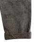 中古・古着 PORT BY ARK (ポートバイアーク) Corduroy Curve Trousers グレー サイズ:SIZE 2（M)：7000円