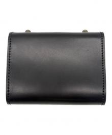 M+（エムピウ）の古着「millefoglieⅡ CORDOVAN27 black」｜ブラック