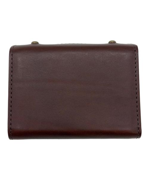 M+（エムピウ）m+ (エムピウ) millefoglieⅡ CORDOVAN27 burgundy ブラウンの古着・服飾アイテム