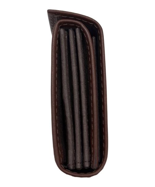 M+（エムピウ）m+ (エムピウ) millefoglieⅡ CORDOVAN27 burgundy ブラウンの古着・服飾アイテム