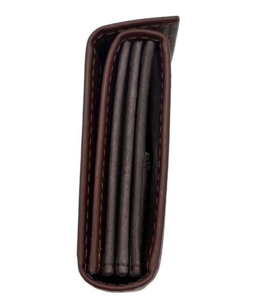 M+（エムピウ）m+ (エムピウ) millefoglieⅡ CORDOVAN27 burgundy ブラウンの古着・服飾アイテム