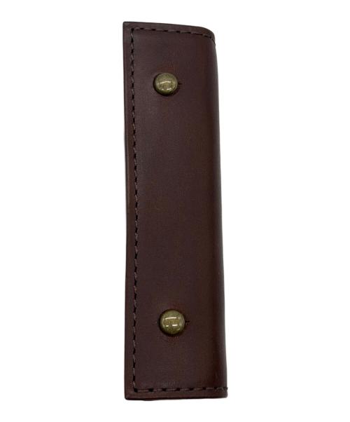 M+（エムピウ）m+ (エムピウ) millefoglieⅡ CORDOVAN27 burgundy ブラウンの古着・服飾アイテム