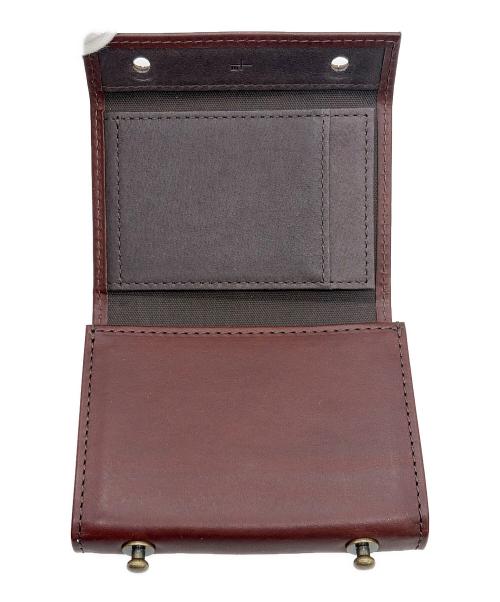 M+（エムピウ）m+ (エムピウ) millefoglieⅡ CORDOVAN27 burgundy ブラウンの古着・服飾アイテム