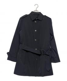 BURBERRY（バーバリー）の古着「ダウンライナー付ステンカラーコート」｜ネイビー