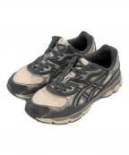 asicsアシックス）の古着「スニーカー」｜グレー×アイボリー