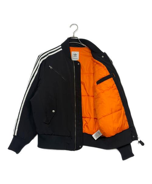 adidas（アディダス）adidas (アディダス) ニュー パデッド ジャケット ブラック サイズ:SIZE Lの古着・服飾アイテム
